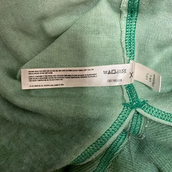 EUC fp movement Free People Rugby Match Pullover in large​ - Picture 6 of 8